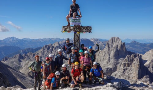 Artikelbild zu Artikel Bericht zur Mehrtagestour Rosengarten (Dolomiten) vom 23. bis 29. August 2026