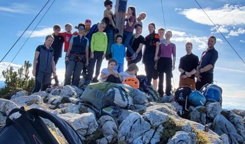 Artikelbild zu Artikel Bericht Jugend Klettersteig Schustergangl
